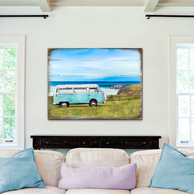 Spangler Van Wood Wooden Coastal Wall Art by Nature Wonders - Coastal Sea-Life Decor - 95269B