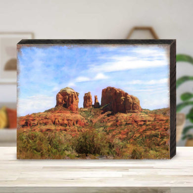 Canyon Art Wooden Wall Art by Nature Wonders - Nature Wildlife Decor - 95367B