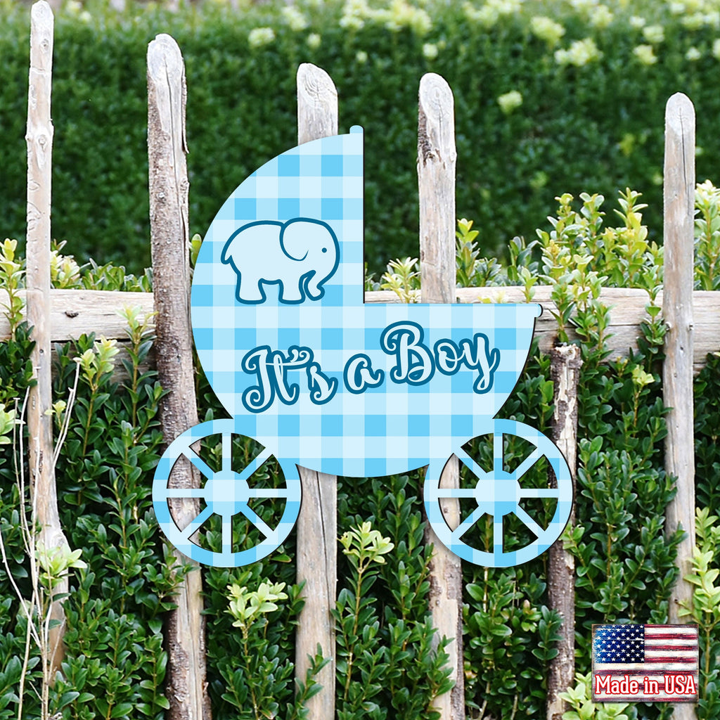 It's A Boy Holiday Door Decor by G. DeBrekht - Christmas Decor - 8114044H