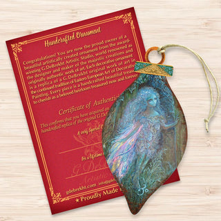 Forest Fairy Wooden Ornaments by Josephine Wall - Christmas Decor - 845620-JW