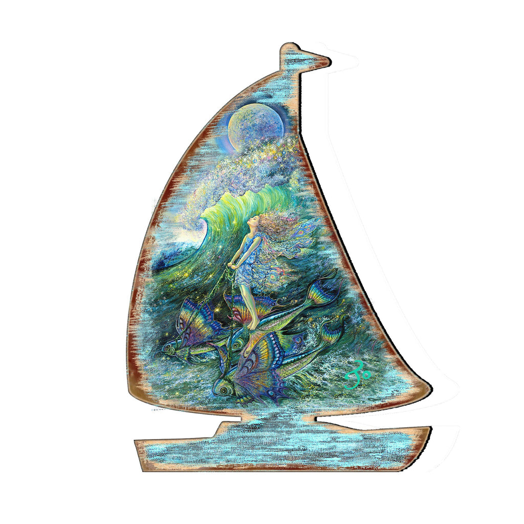 Surfers Dream Coastal Door Decor by Josephine Wall - Coastal Sea-Life Decor - 8472103H-JW