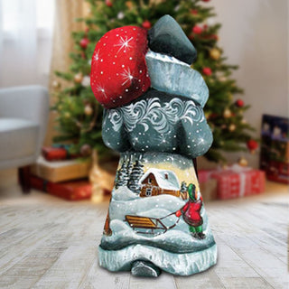 Building a winter Friend Hand-Painted WOODCARVED Masterpiece by G. DeBrekht - Christmas Decor - 8215092 *** PRE-ORDER - Handmade Just for You! ***