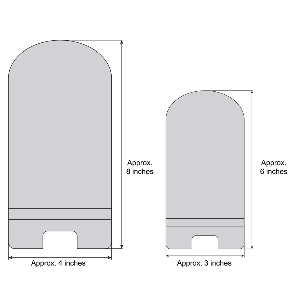 Blue Ornamental Flower Decor Cell Phone Stand Wood Mobile Tablet Holder Charging Station Organizer - 892035