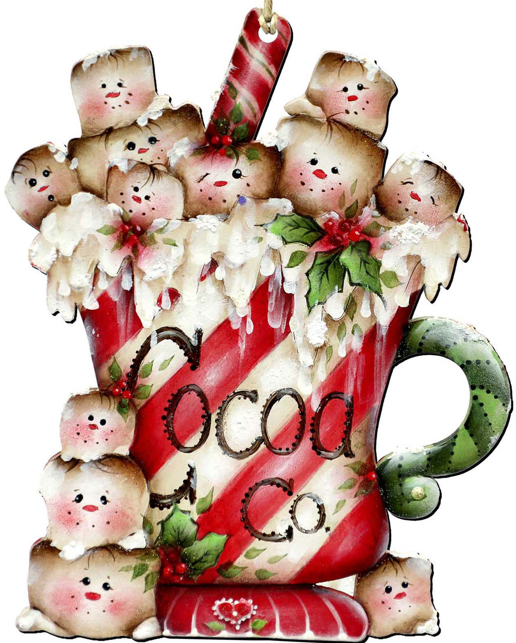 Marshmallow Cocoa Company Door Decor by Jamie Mills-Price - Christmas Decor - 8457513H