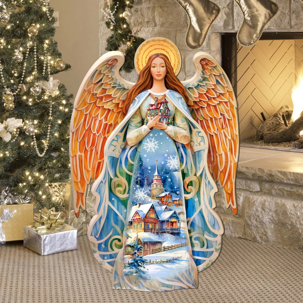 Blessing Home Angel Outdoor Decor by G. Debrekht Nativity Holiday Decor - 8611021F