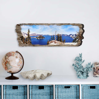 Lake View Wooden Wall Art by G. DeBrekht Coastal Decor - 8491107W