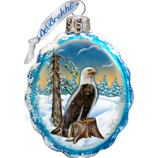 Wildlife Mercury Glass Ornaments Set of 3 by G. DeBrekht - Wildlife Holiday Decor - 770109S3