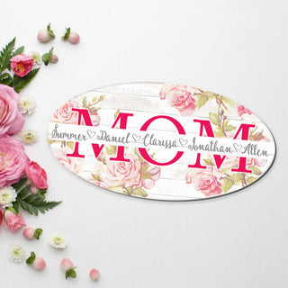 Mothers Day Gift - Personalized Gift for mom - Custom name sign - Children Names Gift for Mom - 961030T