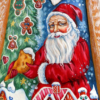 Candy Coated Christmas Hand-Painted WOODCARVED Masterpiece by G. DeBrekht - Christmas Decor - 820033 *** PRE-ORDER - Handmade Just for You! ***