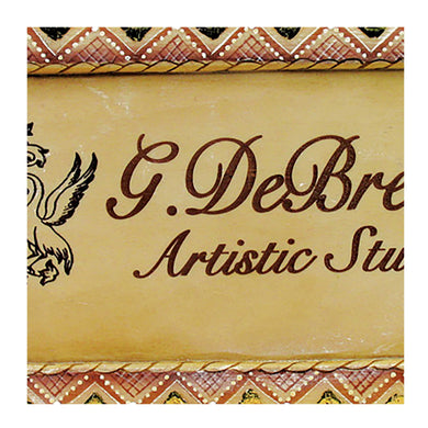 Display Shelf Plaque Christmas Figurine by G. DeBrekht - Christmas Decor - 59099-3