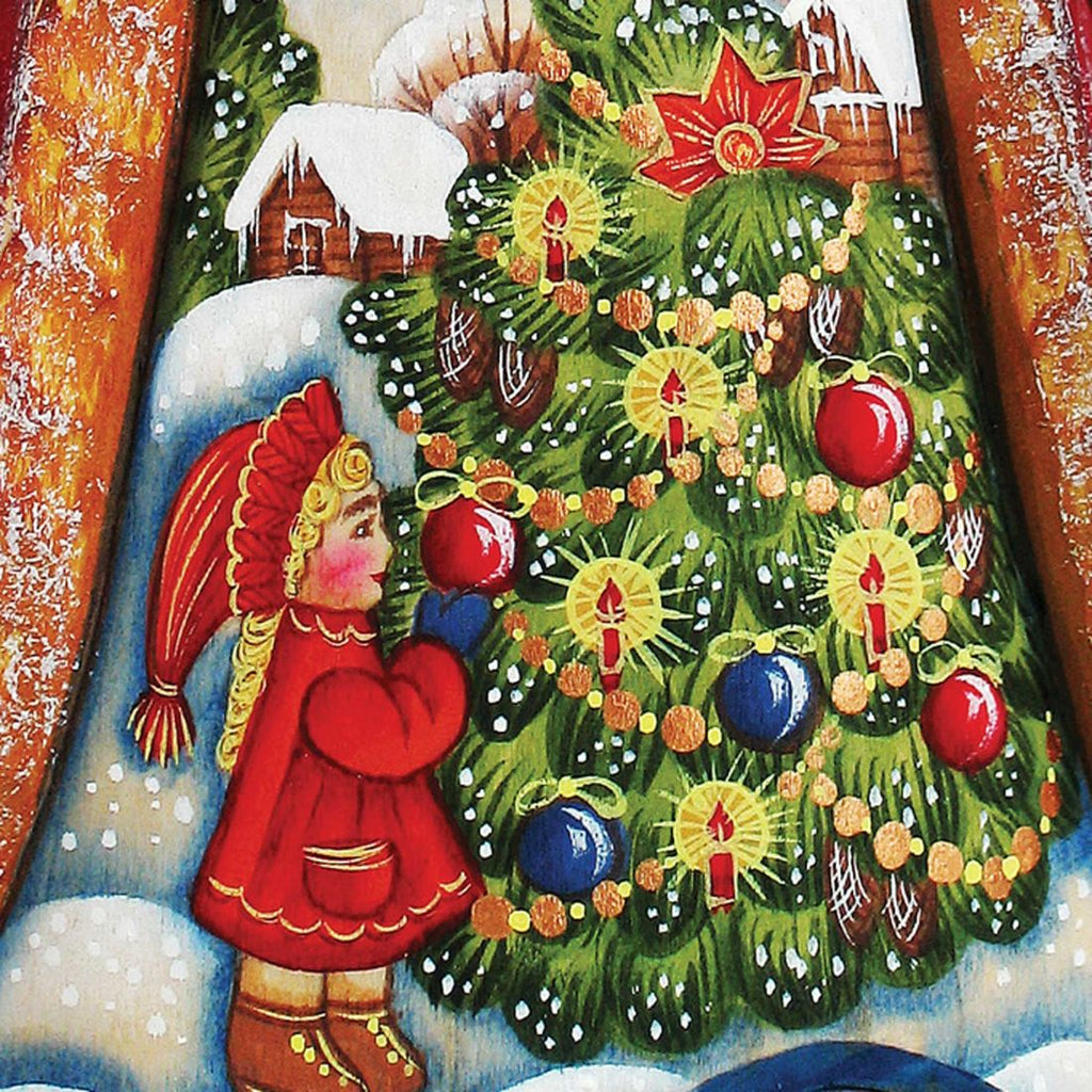 Trim a Tree Hand-Painted WOODCARVED Masterpiece by G. DeBrekht - Christmas Decor - 8214833 *** PRE-ORDER - Handmade Just for You! ***