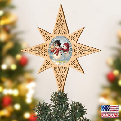 Snow Much In Love Tree Topper by D. Gelsinger - Christmas Decor - 89486-DG