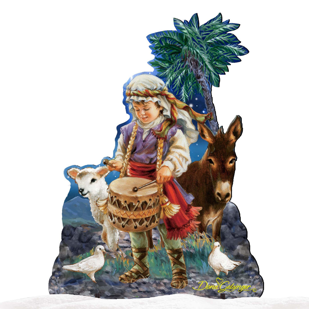 Little Drummer Boy Nativity Outdoor Decor by D. Gelsinger - Nativity Holiday Decor - 8461043F-9720