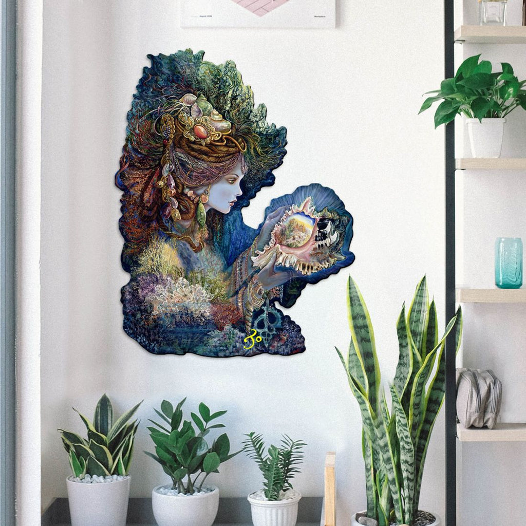 Daughter of The Deep Coastal Outdoor Decor by Josephine Wall - Coastal Sea-Life Decor - 845617F-JW