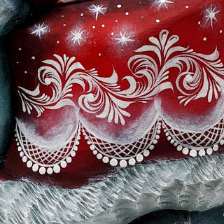 Resting Santa Hand-Painted WOODCARVED Masterpiece by G. DeBrekht - Christmas Decor - 2821712 *** PRE-ORDER - Handmade Just for You! ***