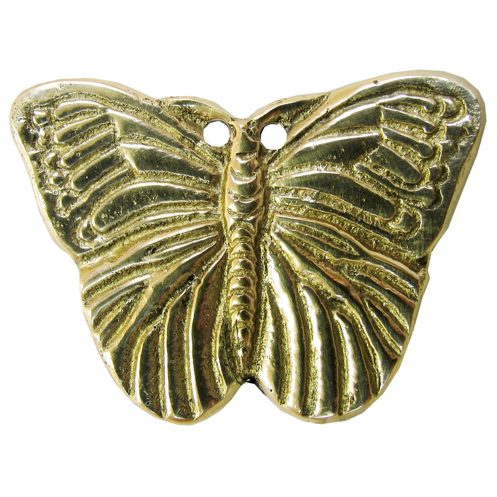 Butterfly Design Vintage Handmade Brass Bookmark - Unique Book Hook Design - Rare Find & Perfect Gift