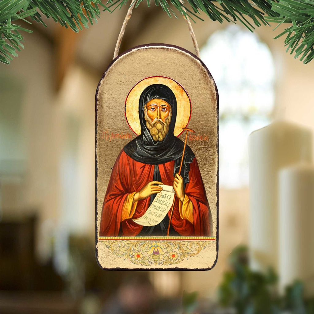 Saint Antoni Religious Christian Sacred Icon Ornament - Inspirational Icon Decor - 87062