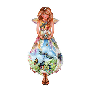 Blessing Angel Wildlife Door Decor - J. Mills-Price - Wildlife Holiday Decor - 8457902H