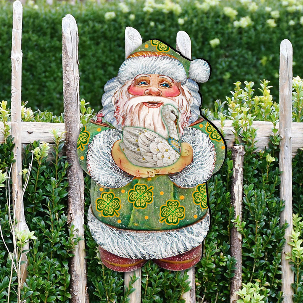 Celtic Santa Irish Christmas Holiday Door Decor by G. DeBrekht - Celtic Decor - 8118086H