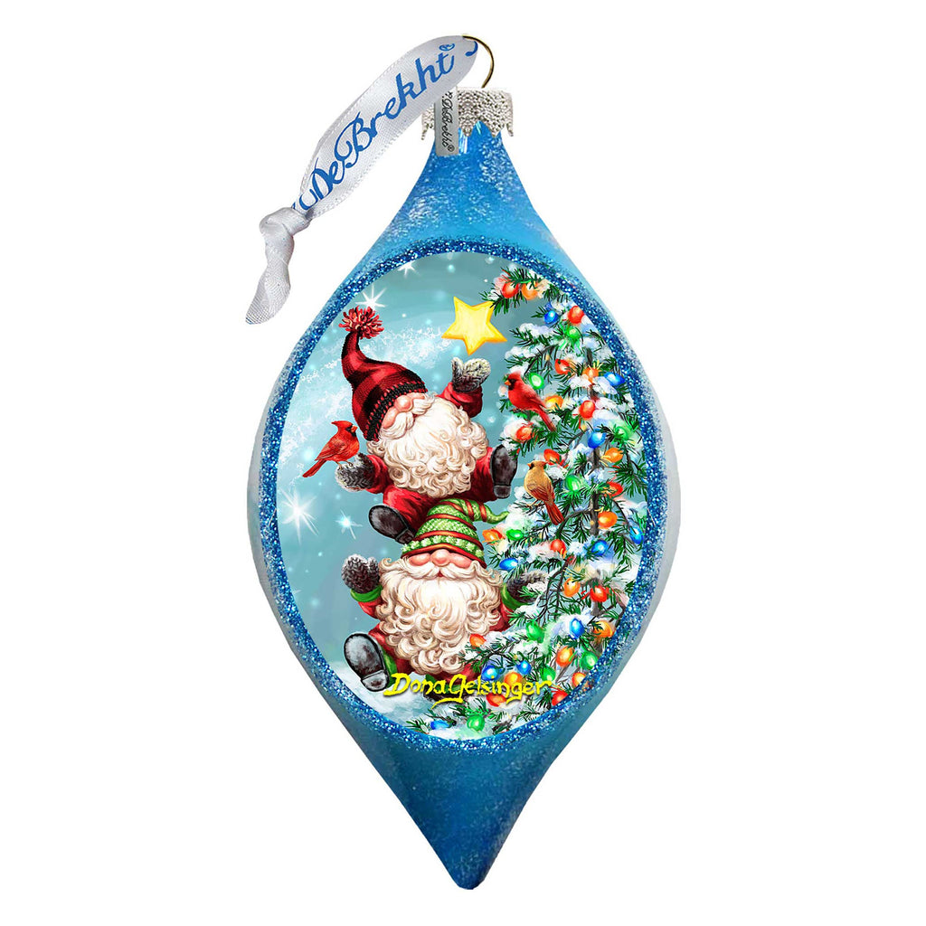 Father Forgive Them Drop Glass Ornament by D. Gelsinger - Christmas Decor - 757-105-DG