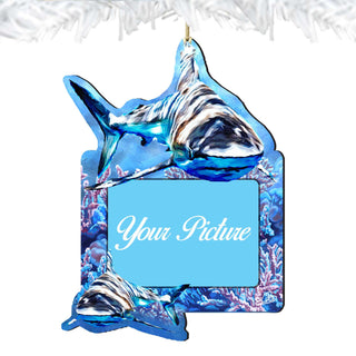 Sharks Ornament Picture Frame Ornament for Photo by G.DeBrekht - 8198515-2PF