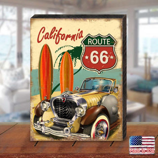 South Lamar Auto Wooden Coastal Wall Art by Nature Wonders - Coastal Sea-Life Decor - 95347B