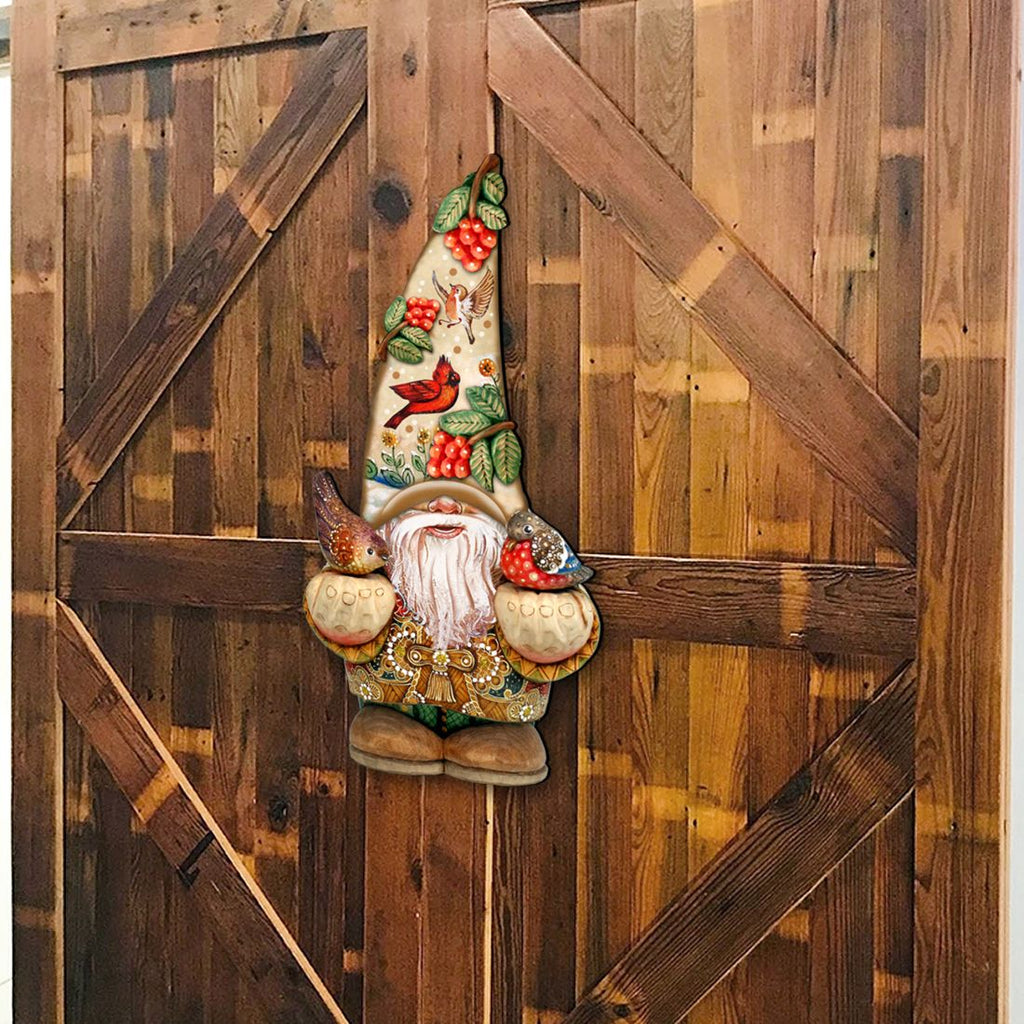 Fall Gnome Halloween Door Decor by G. DeBrekht - Thanksgiving Halloween Decor - 8611013H