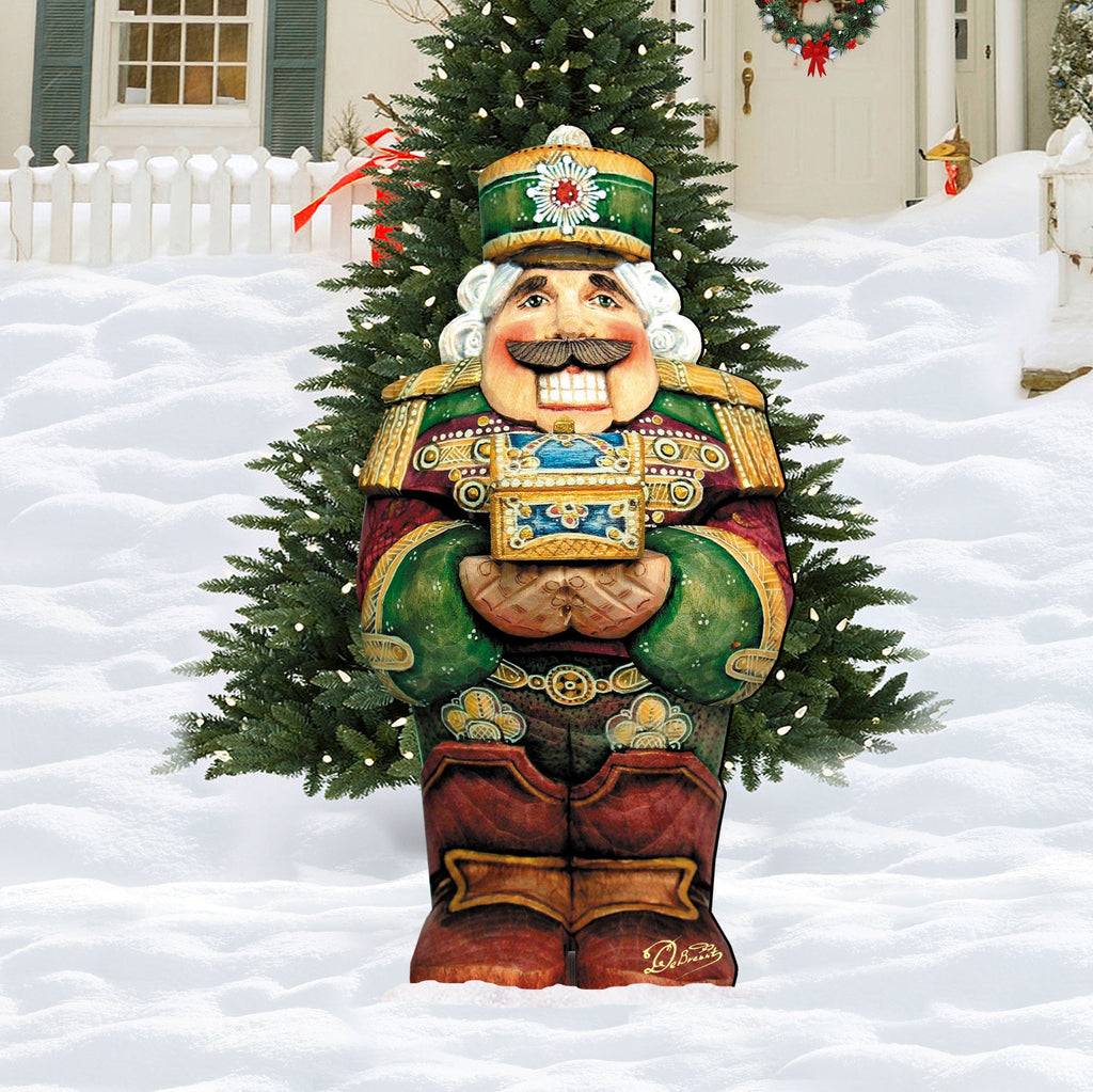 Nutcracker's Gift Holiday Outdoor Yard Sign by G. DeBrekht - Christmas Decor - 8153313F