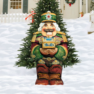 Nutcracker's Gift Holiday Outdoor Yard Sign by G. DeBrekht - Christmas Decor - 8153313F