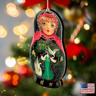 Nesting Doll Wooden Ornaments by G. DeBrekht - Christmas Decor - 8115990