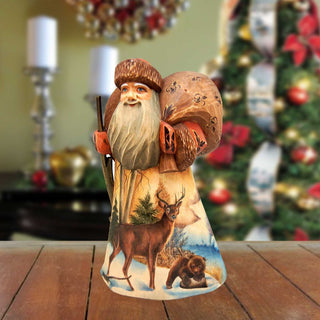Peaceful Kingdom Hand-Painted WOODCARVED Masterpiece by G. DeBrekht - Wildlife Holiday Decor - 291726 *** PRE-ORDER - Handmade Just for You! ***