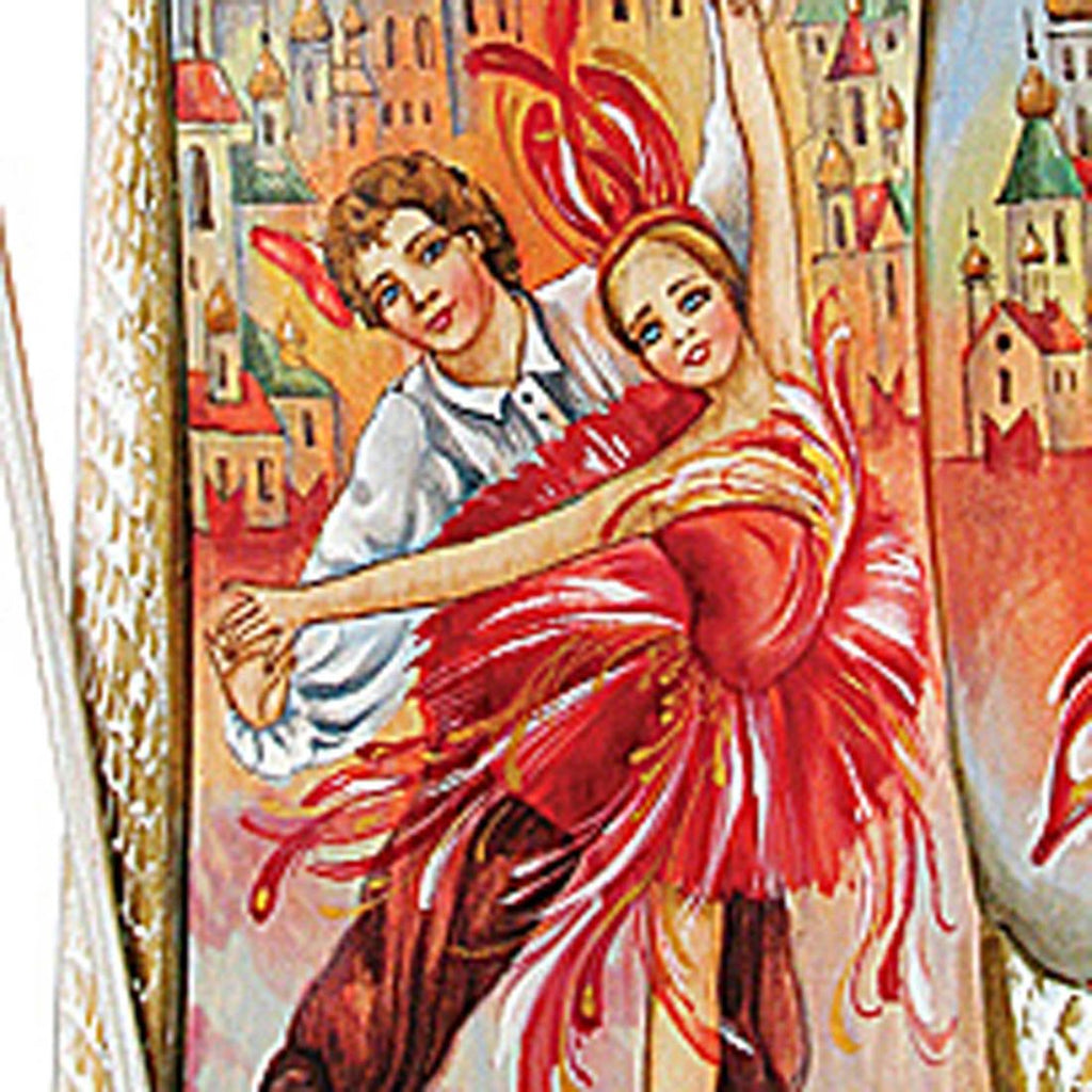 Firebird Ballet Santa Hand-Painted WOODCARVED Masterpiece by G. DeBrekht - Christmas Decor - 243203 *** PRE-ORDER - Handmade Just for You! ***