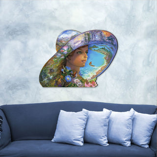 Hat of Timeless Places Wall Hanger by Josephine Wall - Christmas Decor - 845616H-JW
