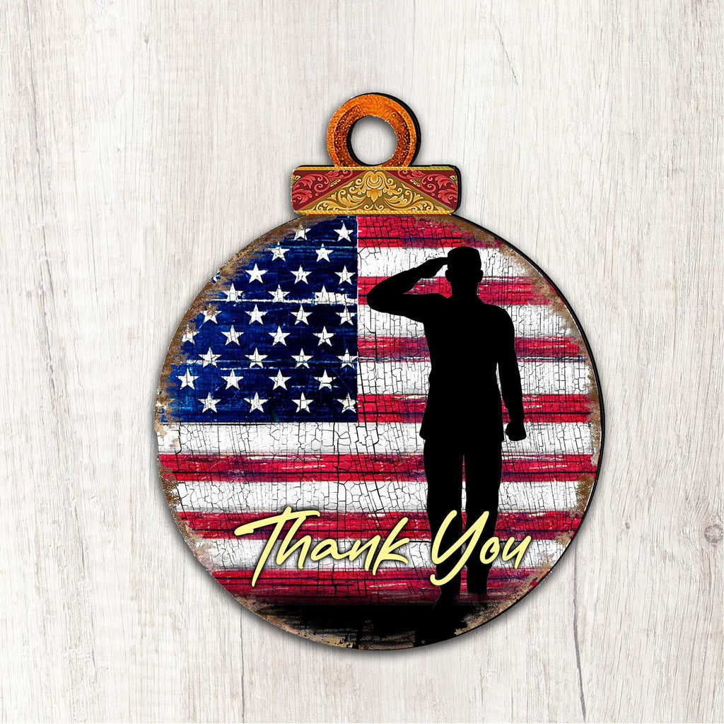 Thanks to Our Veterans Holiday Decor - Designocracy - 8187102M