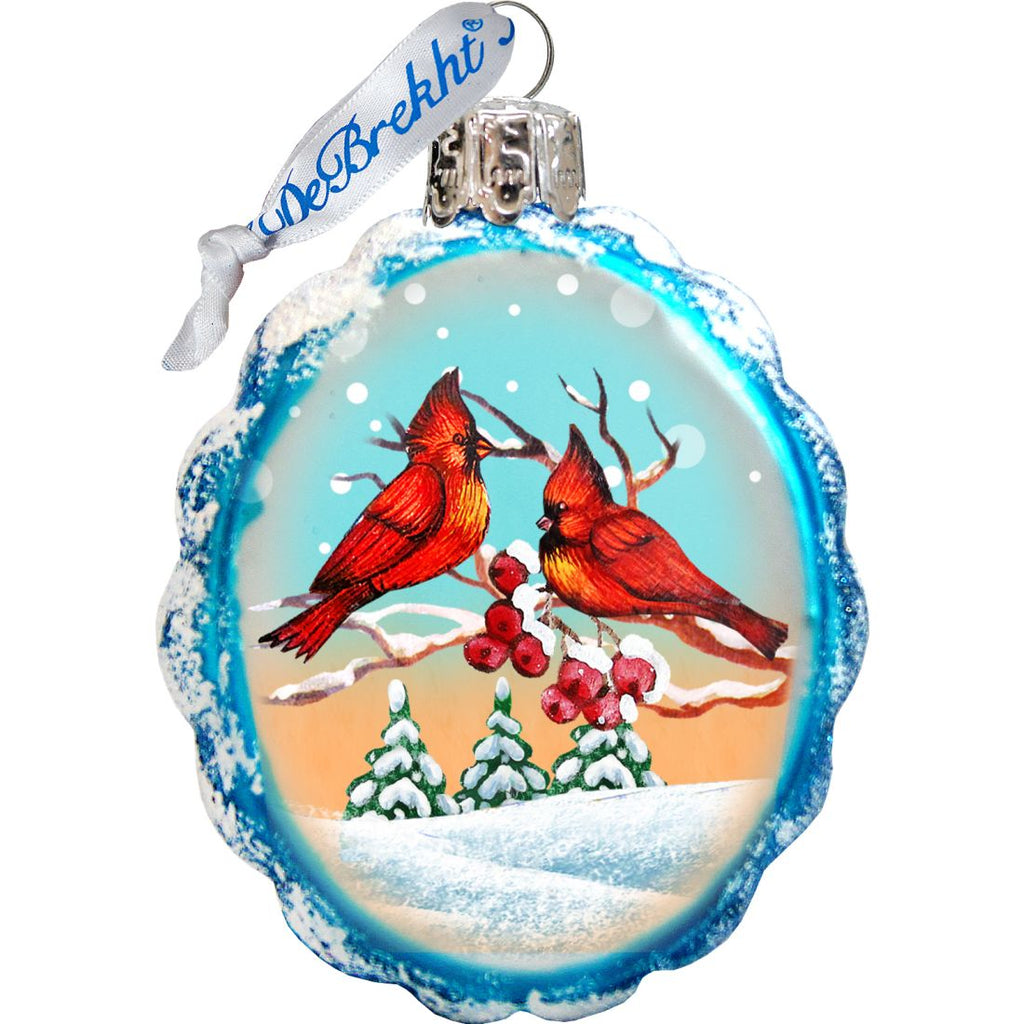 Under and Over the Sea Mercury Glass Ornaments Set of 3 by G. DeBrekht - Wildlife Holiday Decor - 770110S3