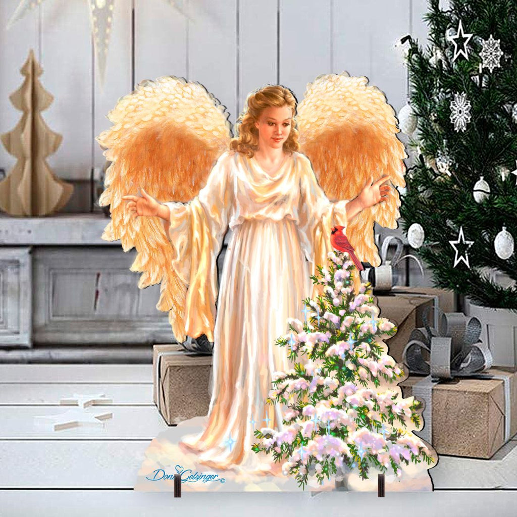Woodland Angel Nativity Outdoor Decor by D. Gelsinger - Nativity Holiday Decor - 8461046F-1565
