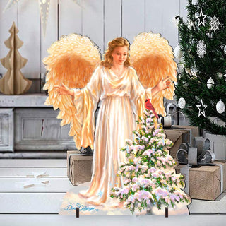 Woodland Angel Nativity Outdoor Decor by D. Gelsinger - Nativity Holiday Decor - 8461046F-1565