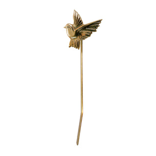 Bird Design Vintage Handmade Brass Bookmark - Unique Book Hook Design - Rare Find & Perfect Gift