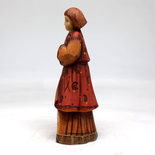 Shepherd Boy Handcrafted Christmas Figurine - G. DeBrekht - Christmas Santa Snowman Decor