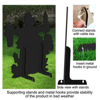 Bethany Scarecrow Halloween Outdoor Decor by Susan Winget - Thanksgiving Halloween Decor - 8471201F-SW