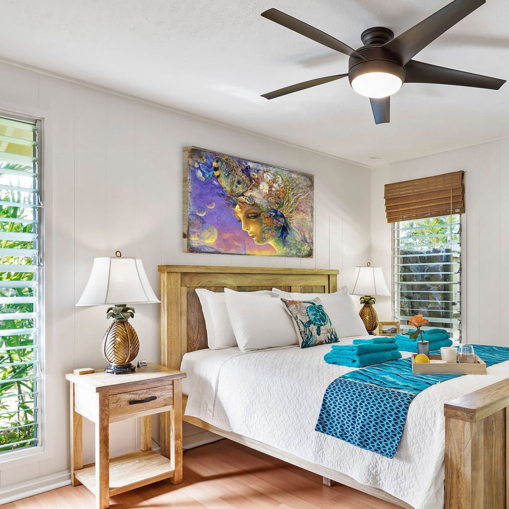 Eternal Love Fantasy Wooden Wall Art by Josephine Wall - Fantasy Decor - 852115-JW