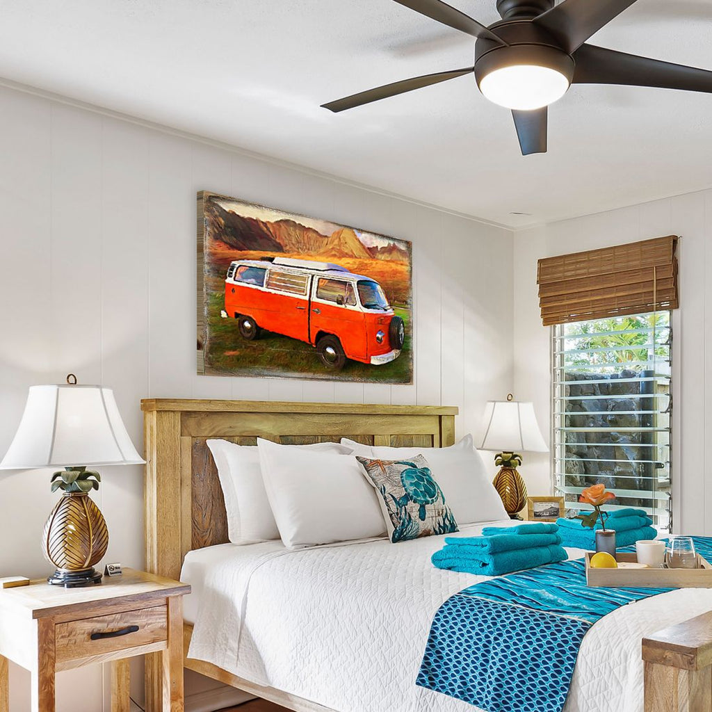 Tolliver Van Art Wooden Wall Art by Nature Wonders - Nature Wildlife Decor - 95292B