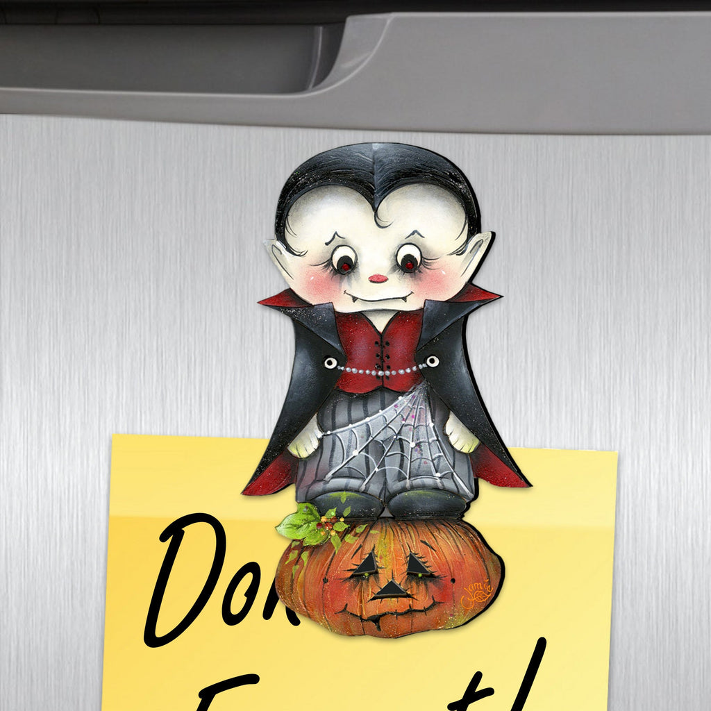 Dracula Shape Refrigerator Magnets Set of 3 by Jamie Mills-Price