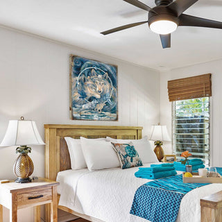 In Spirit I Am Free Wolves & Ravens Wooden Wall Art by J. Bergsma - Nature Wildlife Decor - 8592723BP-JB