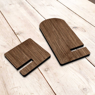 Cell Phone Stand Tablet Stand, Block and Plague Stand Natural Wood Holder Organizer - 892000