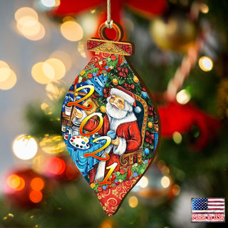 LIMITED EDITION Santa Christmas Ornament