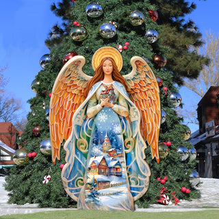 Blessing Home Angel Outdoor Decor by G. Debrekht Nativity Holiday Decor - 8611021F