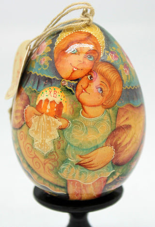 One-of-a-Kind Easter Egg Box Authentic Hand painted