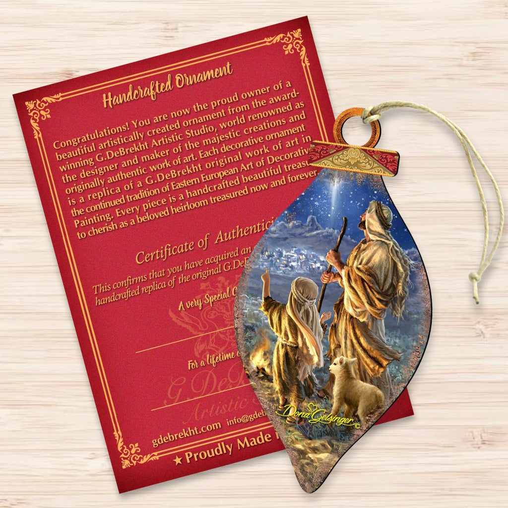 Shepherds Keeping Watch Cone by Gelsinger - Nativity Holiday Decor - 8041025-1838