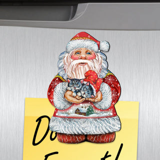 Holidays Kitten Shape Refrigerator Magnets Set of 3